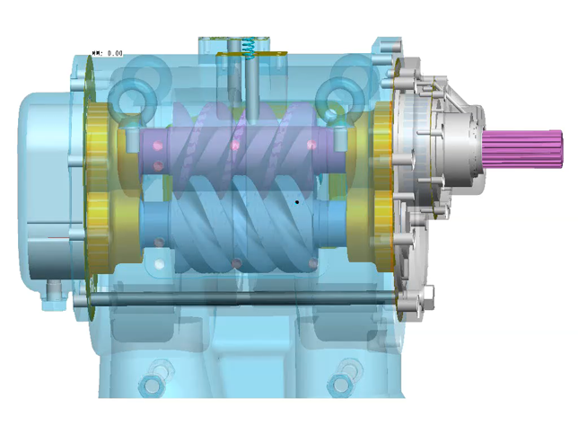 CFD analyis of Liquid Screw Pump
