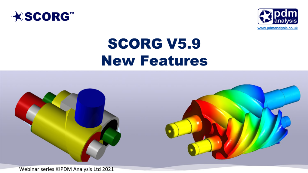 Webinar 21: New features in SCORG V5.9